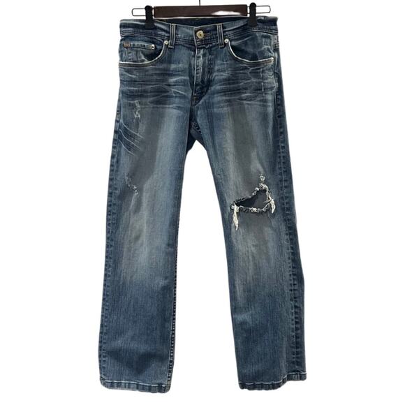 Armani Exchange Women's Straight Leg Relaxed Jeans Size 31 - Picture 1 of 6